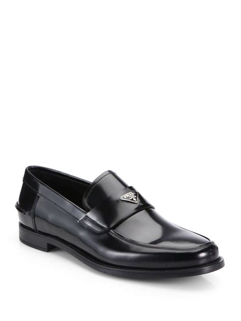 prada mens shoes loafer|Prada luxury loafers.